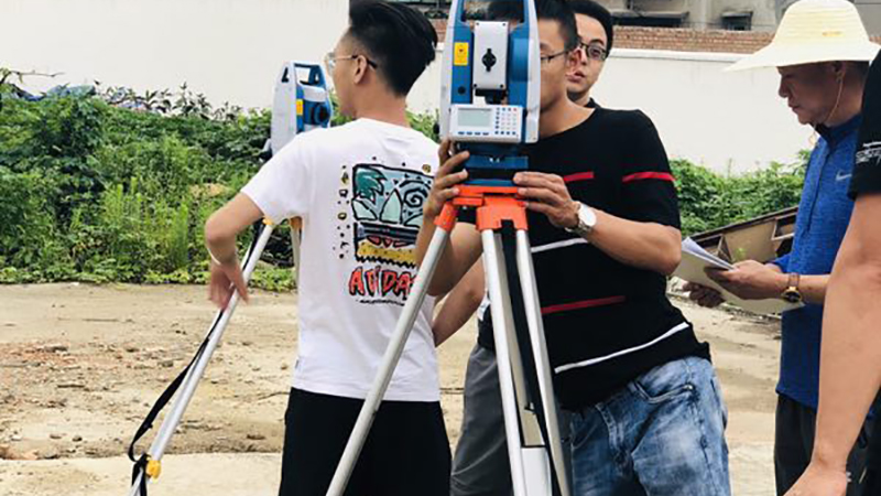 重庆零基础学建筑测量水准导线测量培训